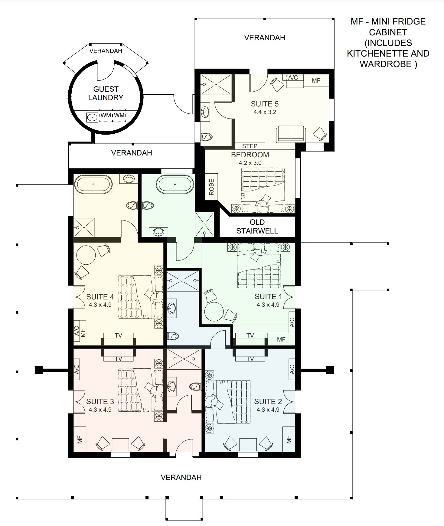 Suite Floor Plan